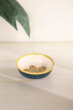 Quemon Cereal Bowl Leaf Green