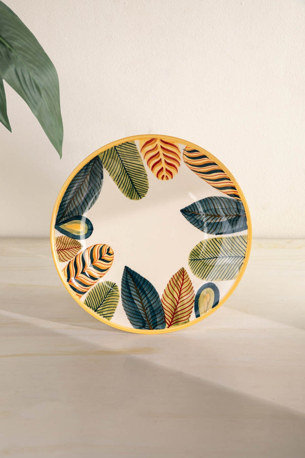 Quemon Ceramic Round Platter