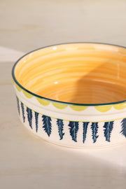 QUEMON STRAIGHT SERVER (L) LEAF GREEN