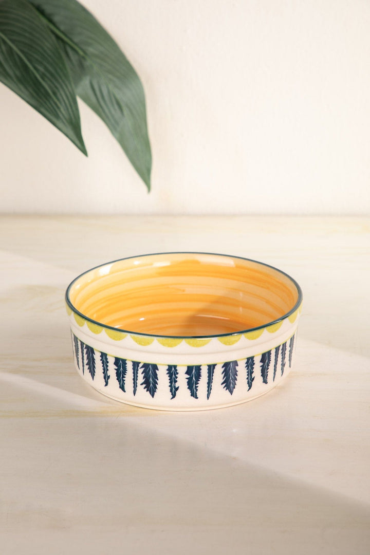 QUEMON STRAIGHT SERVER (L) LEAF GREEN