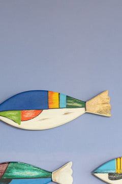WALL ACCENTS Reefers Hand Painted Wall Decor