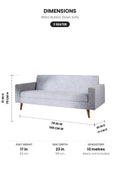 SOFAS Retro Button Down Sofa