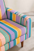 Upholstered Bundle Retro Button Down Sofa in Nu Happy Green Fabric