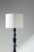 Lighting Bundle Roz Floor Lamp with Loose Weave Drum Lampshade (Off White)