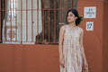 DRESSES Geo Blocks Maxi Dress (Sand Lines)