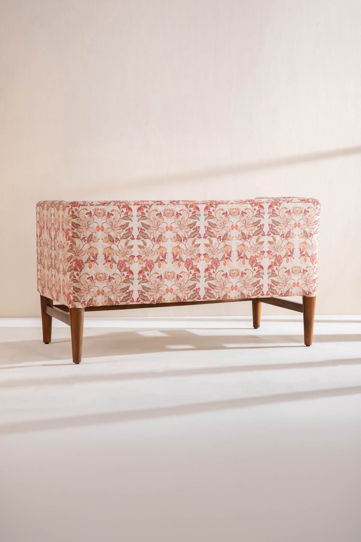 Upholstered Bundle Scandic Sofa in Ylang Ylang Amber Yellow Fabric