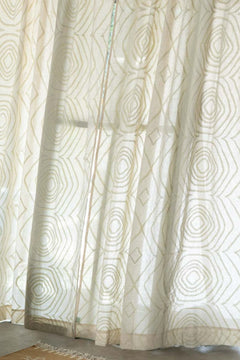 SWATCHES Sej Light Taupe Sheer Fabric Swatch