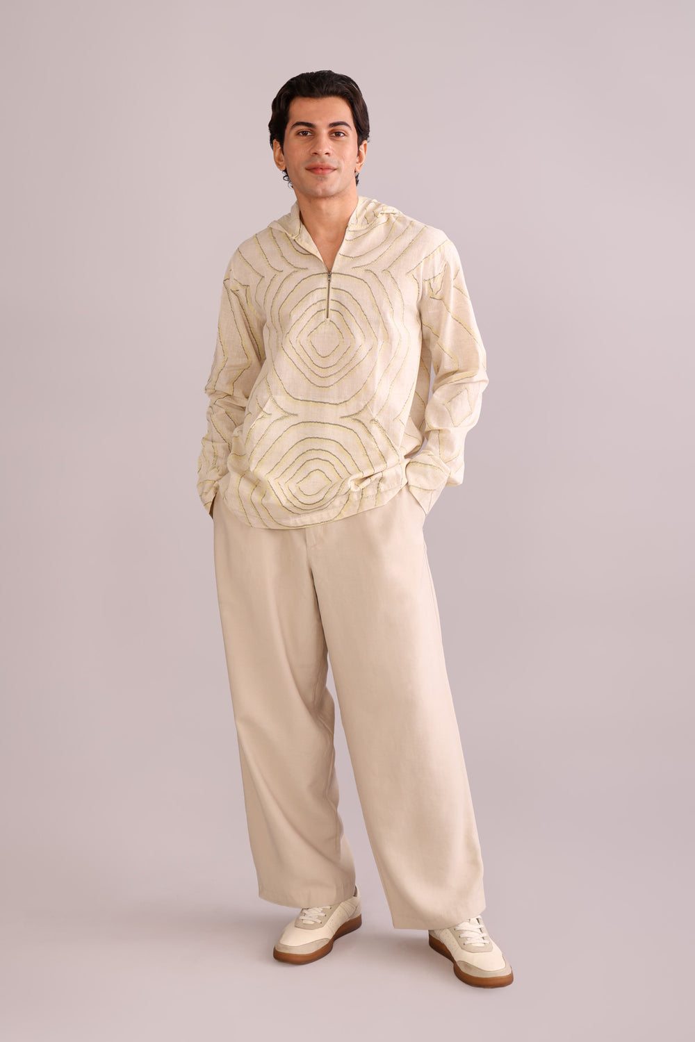 SHIRTS Sej Hoodie Tunic (Chalk White)