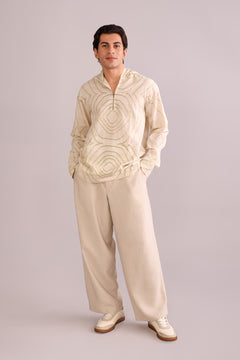 SHIRTS Sej Hoodie Tunic (Chalk White)