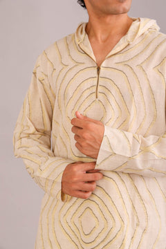 SHIRTS Sej Hoodie Tunic (Chalk White)