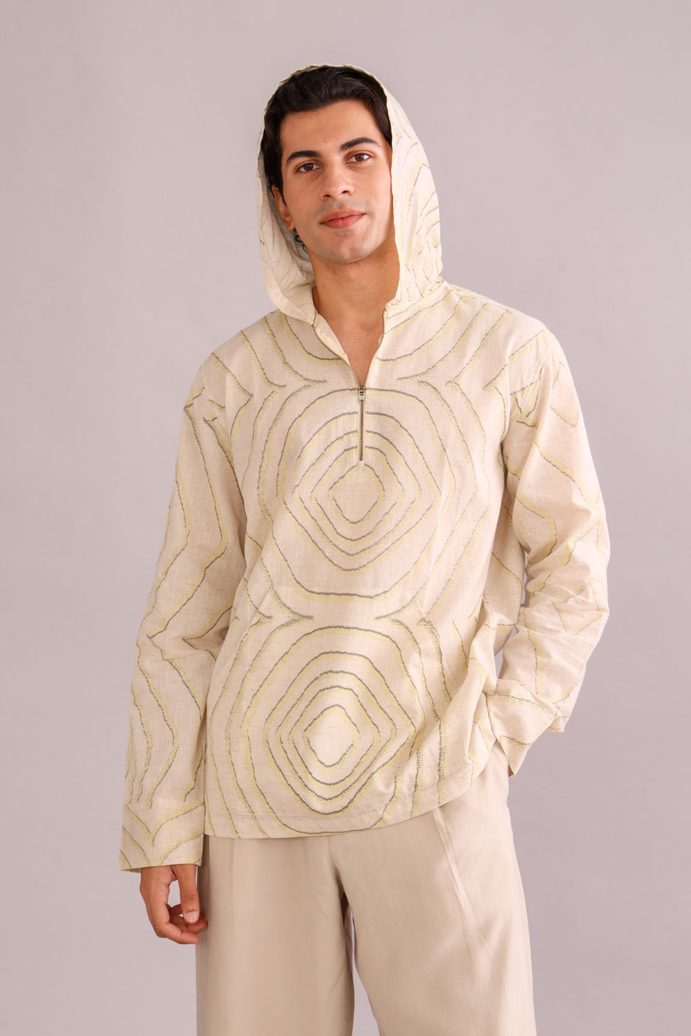 SHIRTS Sej Hoodie Tunic (Chalk White)