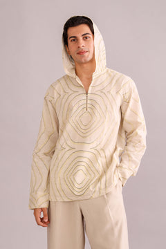 SHIRTS Sej Hoodie Tunic (Chalk White)
