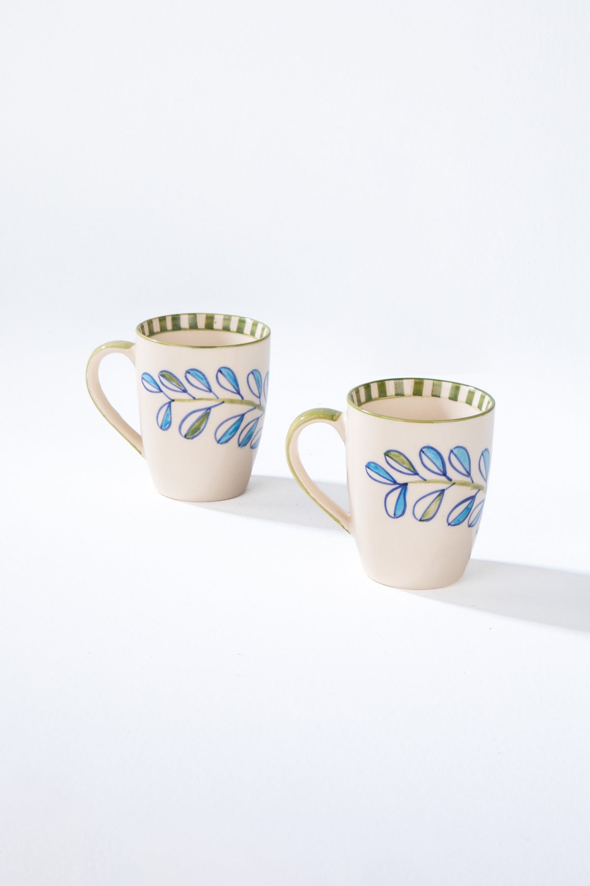 MUGS & CUPS Semanae Ceramic Coffee Mug (Set of 2)