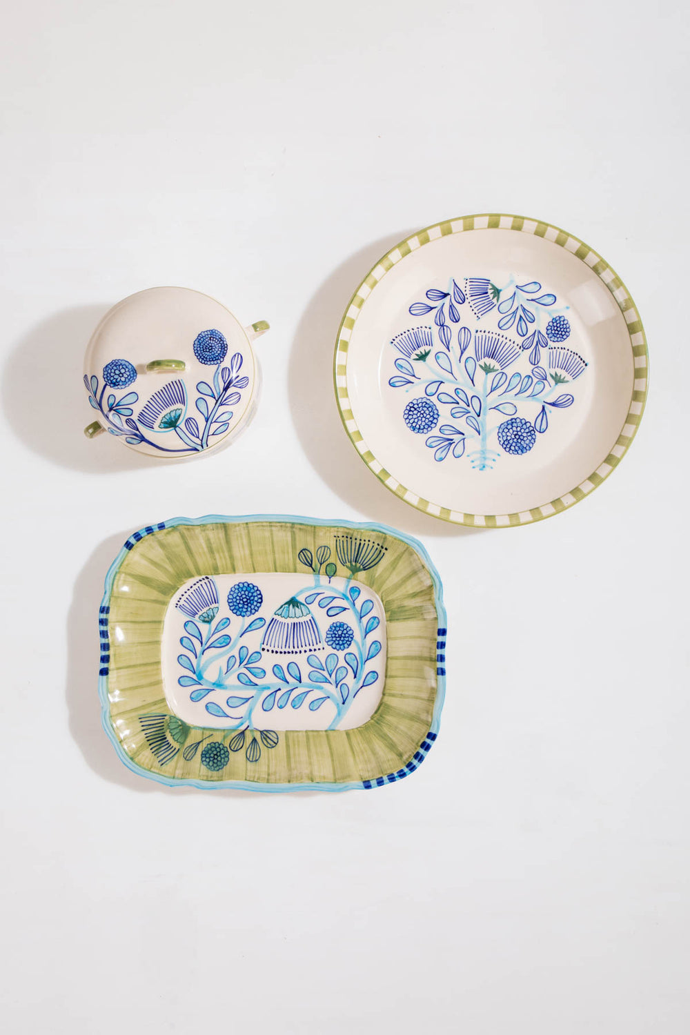 SERVING PLATTERS Semanae Ceramic Rectangle Platter