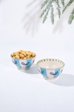 BOWLS Semanae Ceramic Snack Bowl (Set of 2)