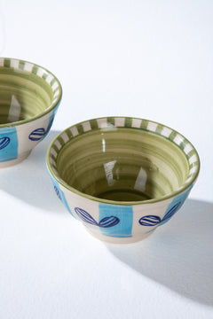BOWLS Semanae Ceramic Snack Bowl (Set of 2)
