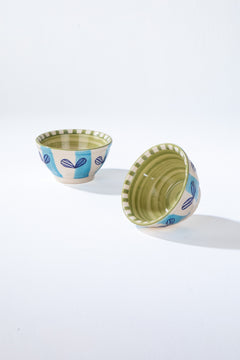 BOWLS Semanae Ceramic Snack Bowl (Set of 2)