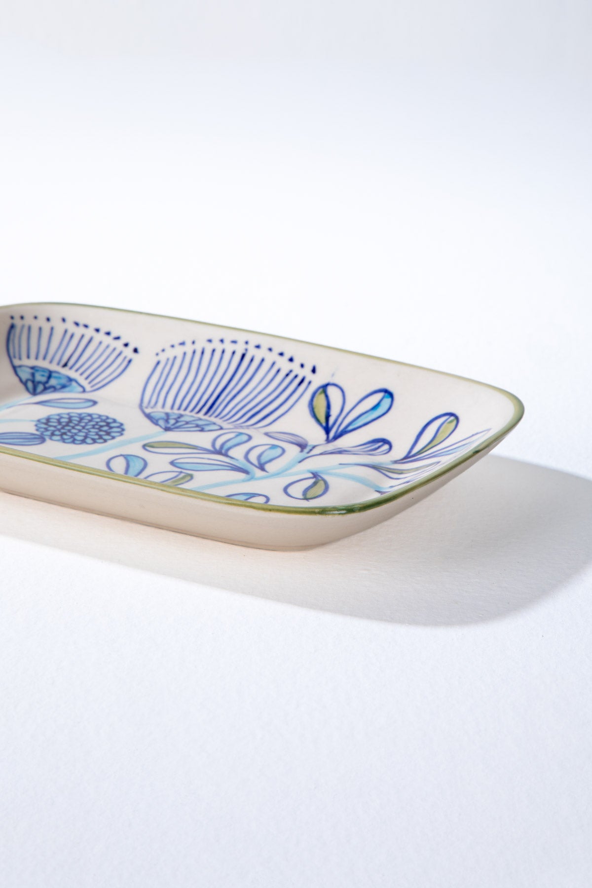 SERVING PLATTERS Semanae Ceramic Snack Tray