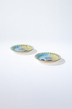 SNACK PLATES Semanae Ceramic Tapas Plate (Set of 2)