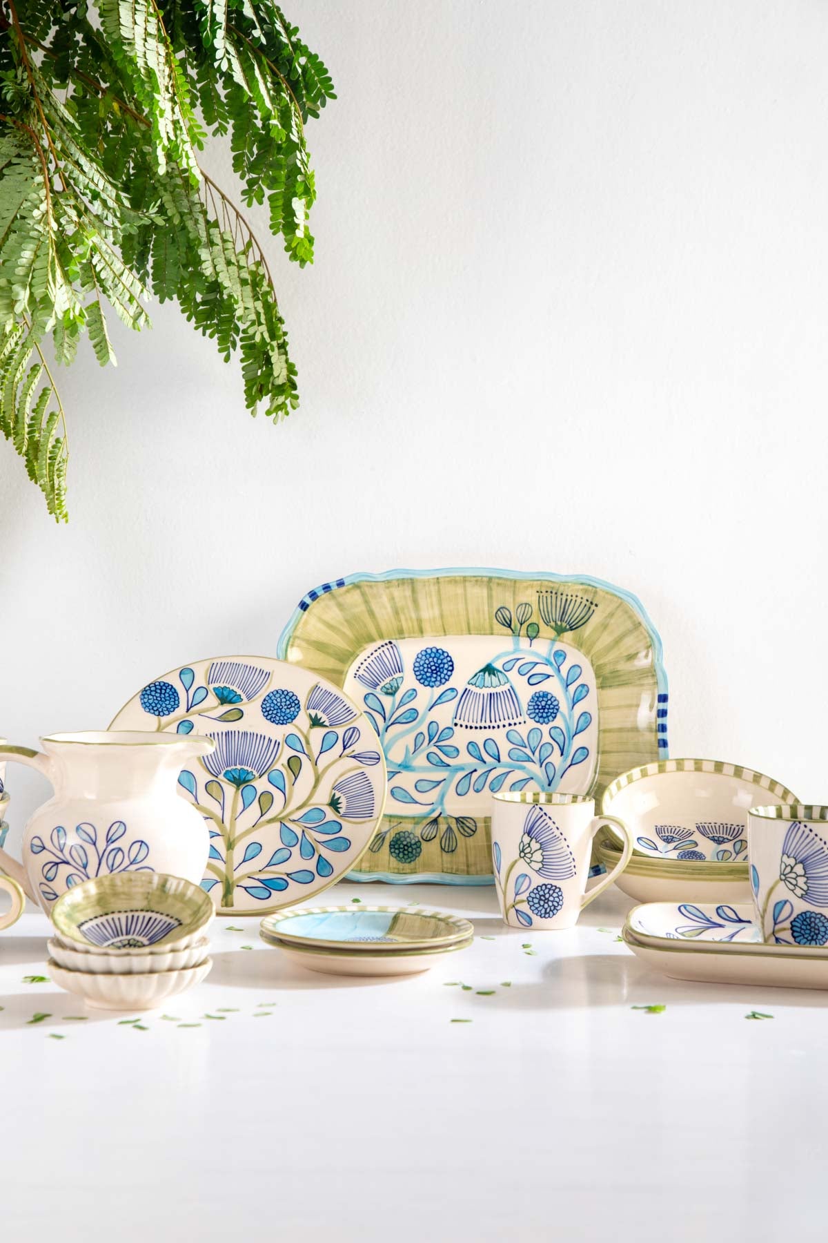 SNACK PLATES Semanae Ceramic Tapas Plate (Set of 2)