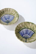 DINING ACCESSORIES Semanae Fresh Green Trinket Dish (Set of 2)