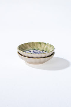 DINING ACCESSORIES Semanae Fresh Green Trinket Dish (Set of 2)