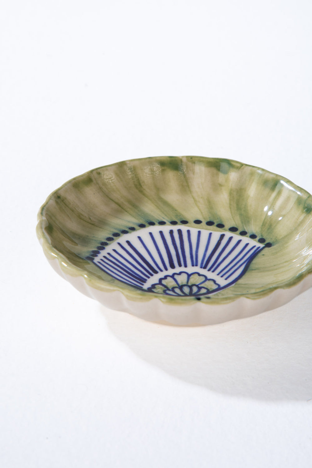 DINING ACCESSORIES Semanae Fresh Green Trinket Dish (Set of 2)