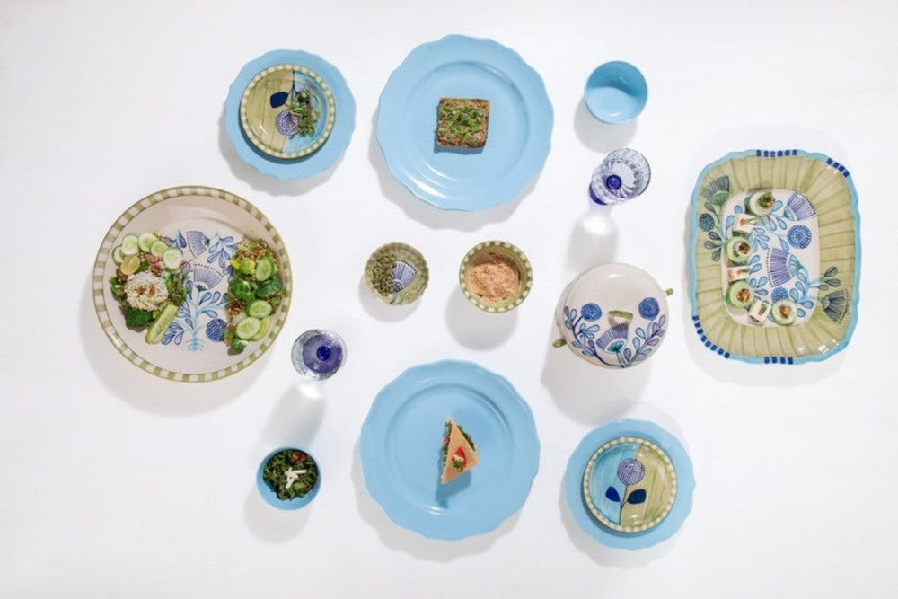SNACK PLATES Semanae Ceramic Tapas Plate (Set of 2)