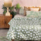 Senhur Leaf Sage Green Duvet Cover