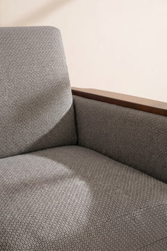 Upholstered Bundle Senhur Sofa in Nilgiri Black & White Fabric