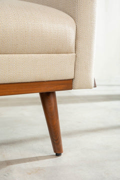 Upholstered Bundle Senhur Sofa in Golden Sand Fabric