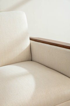 Upholstered Bundle Senhur Sofa in Golden Sand Fabric
