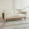 Senhur Sofa in Golden Sand Fabric