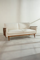Senhur Sofa in Golden Sand Fabric