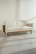 Upholstered Bundle Senhur Sofa in Golden Sand Fabric