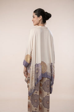 TOPS Tulukka Kaftan Top (Shifting Lilac)