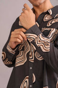 SHIRTS Shifting Sands Full Sleeve Shirt (Basalt Brown)