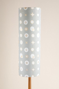 Lighting Bundle Skyrocket Wood Floor Lamp with Celestial Sky XL Cylinder Lampshade (Lunar Grey)