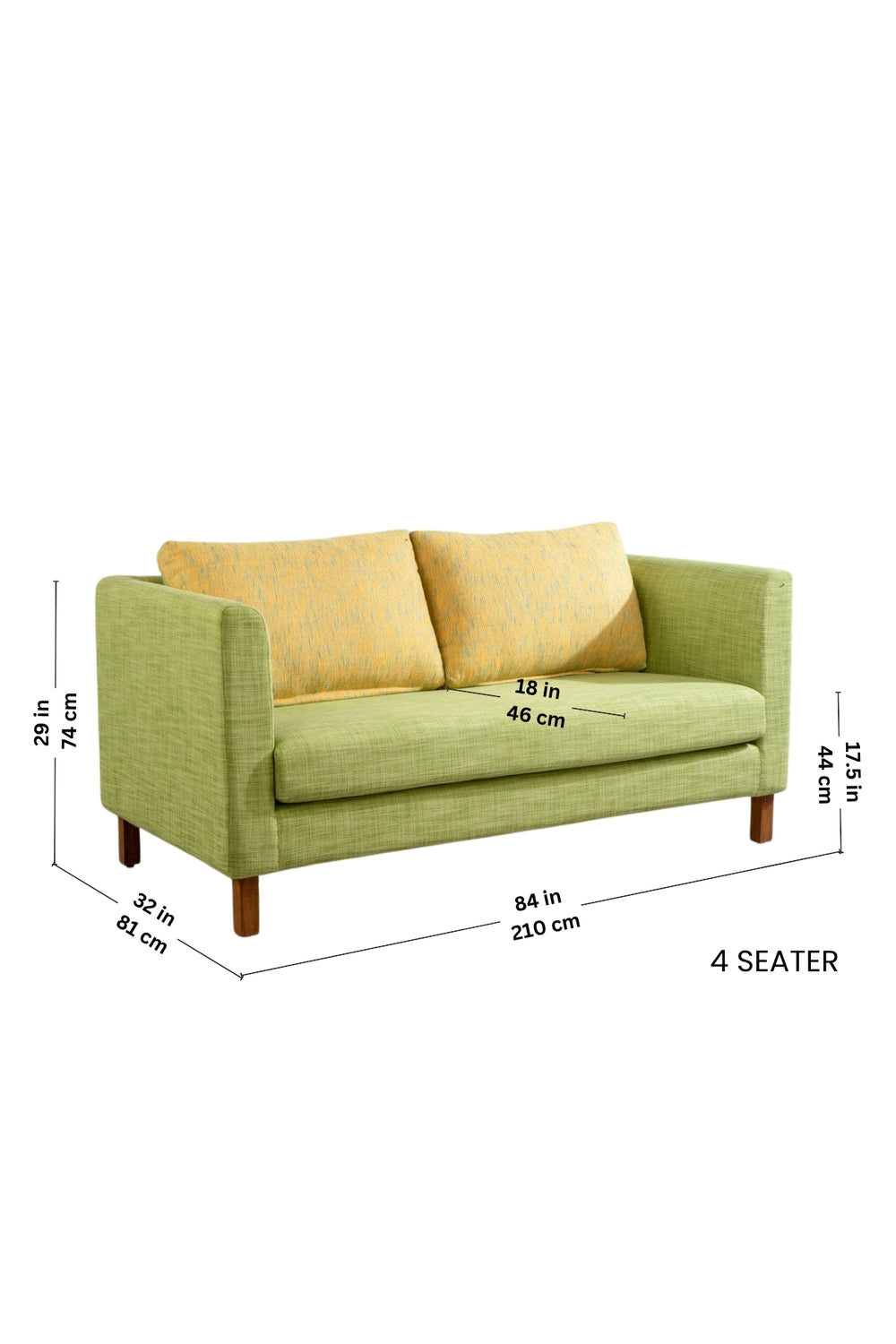 Raffia Citron Green Fabric