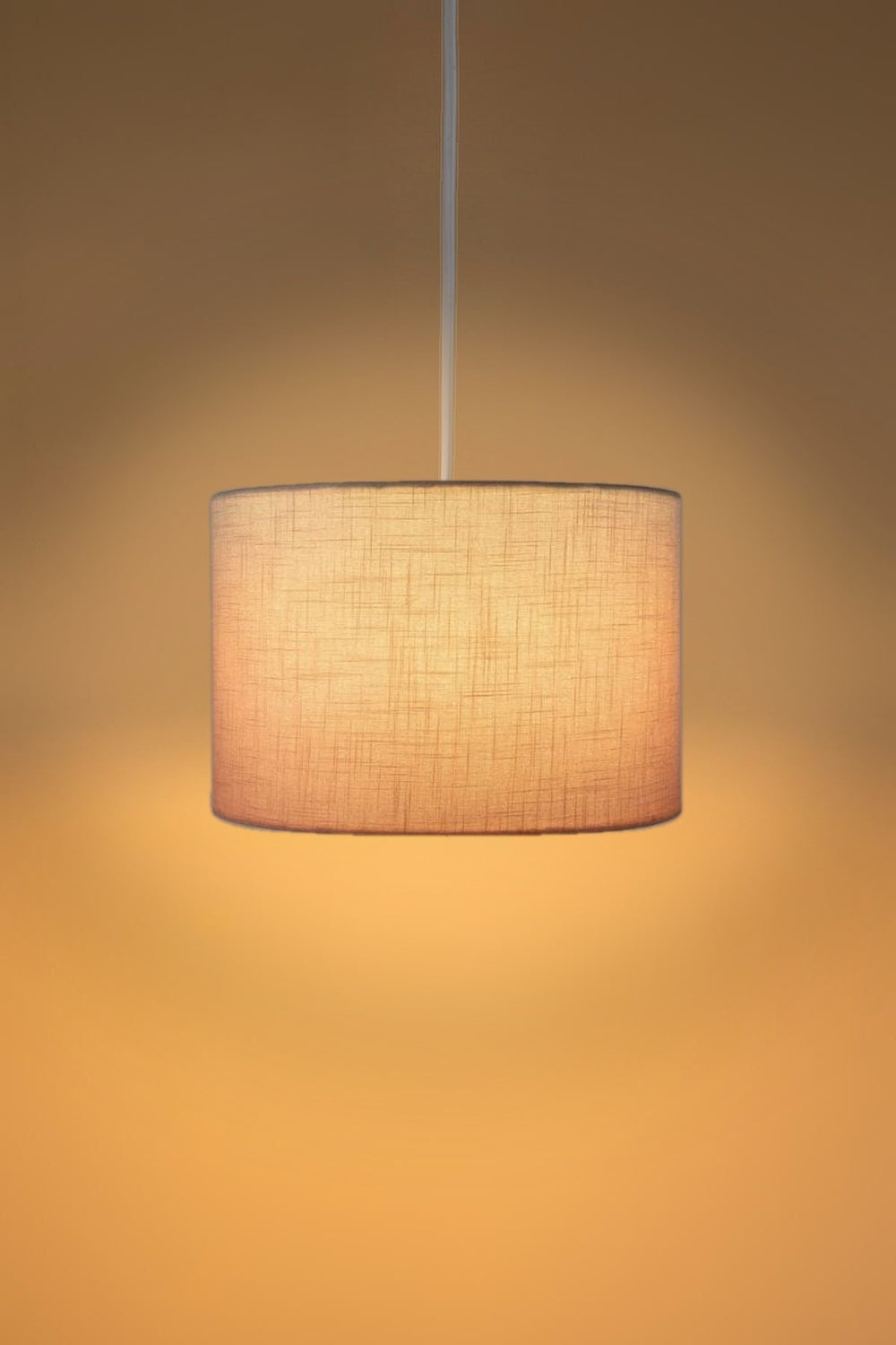 PENDANT LAMPS Tama Medium Drum Pendant (Soft Pink)