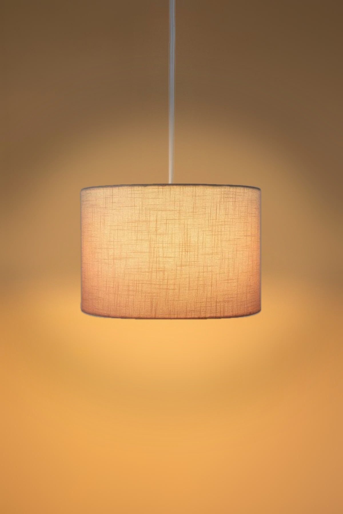 PENDANT LAMPS Tama Medium Drum Pendant (Soft Pink)