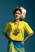 TOPS Solid Bihu Blouse (Sunflower Yellow)