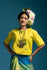 Solid Bihu Blouse (Sunflower Yellow)