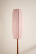 LAMPSHADES Solid Oval Cylinder Lampshade (Dusky Pink)