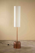 LAMPSHADES Solid Tall Extra Large Cylinder Lampshade (Off White)
