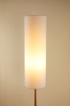 LAMPSHADES Solid Tall Extra Large Cylinder Lampshade (Off White)