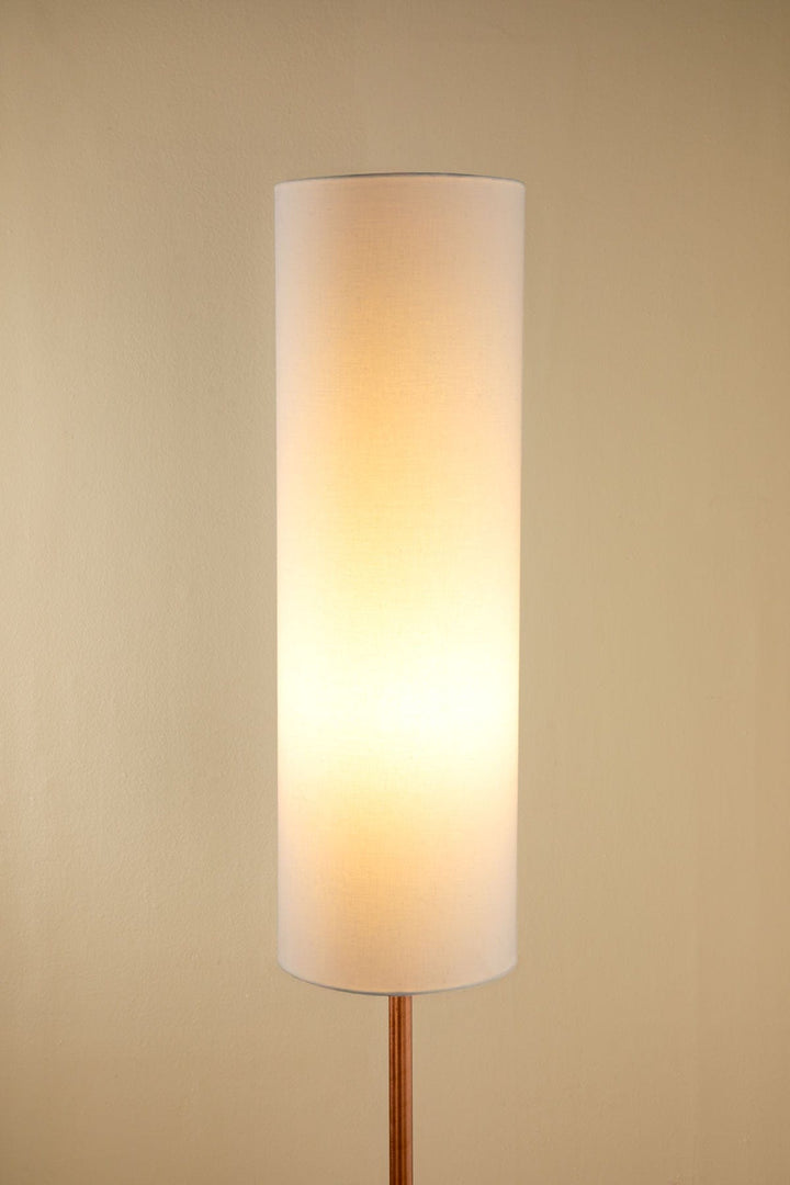 LAMPSHADES Solid Tall Extra Large Cylinder Lampshade (Off White)