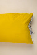 SOLID PILLOW COVER (SET OF 2) LIME YELLOW