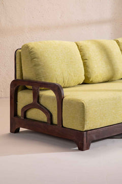 SOLID & TEXTURED UPHOLSTERY FABRICS Herbal Green Solid Twisted Upholstery Fabric