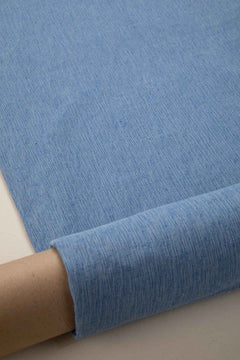 Solid Twisted Water Blue Upholstery Fabric